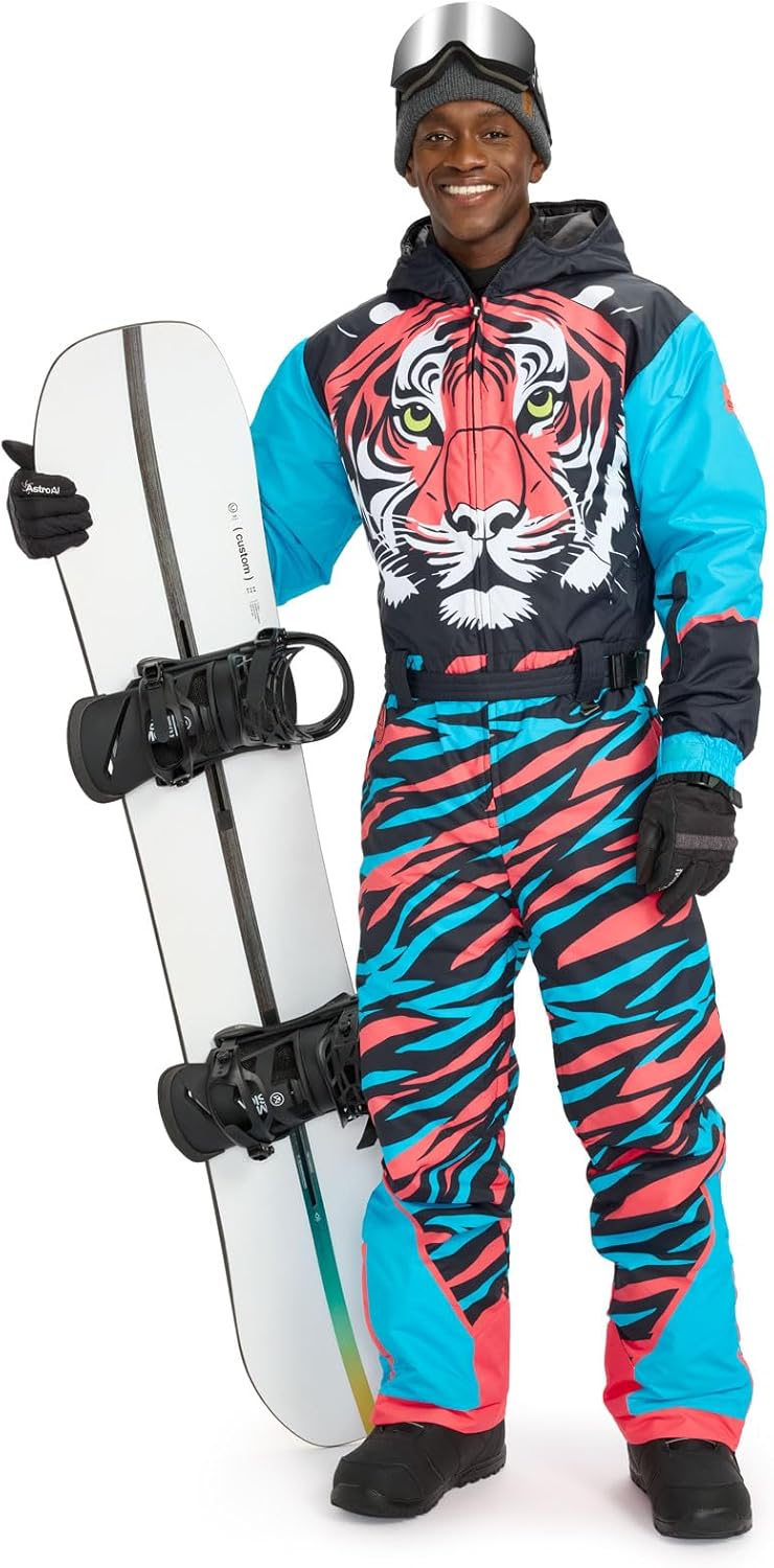 Bold & Warm Men's Snow Suit - Tipsy Elves