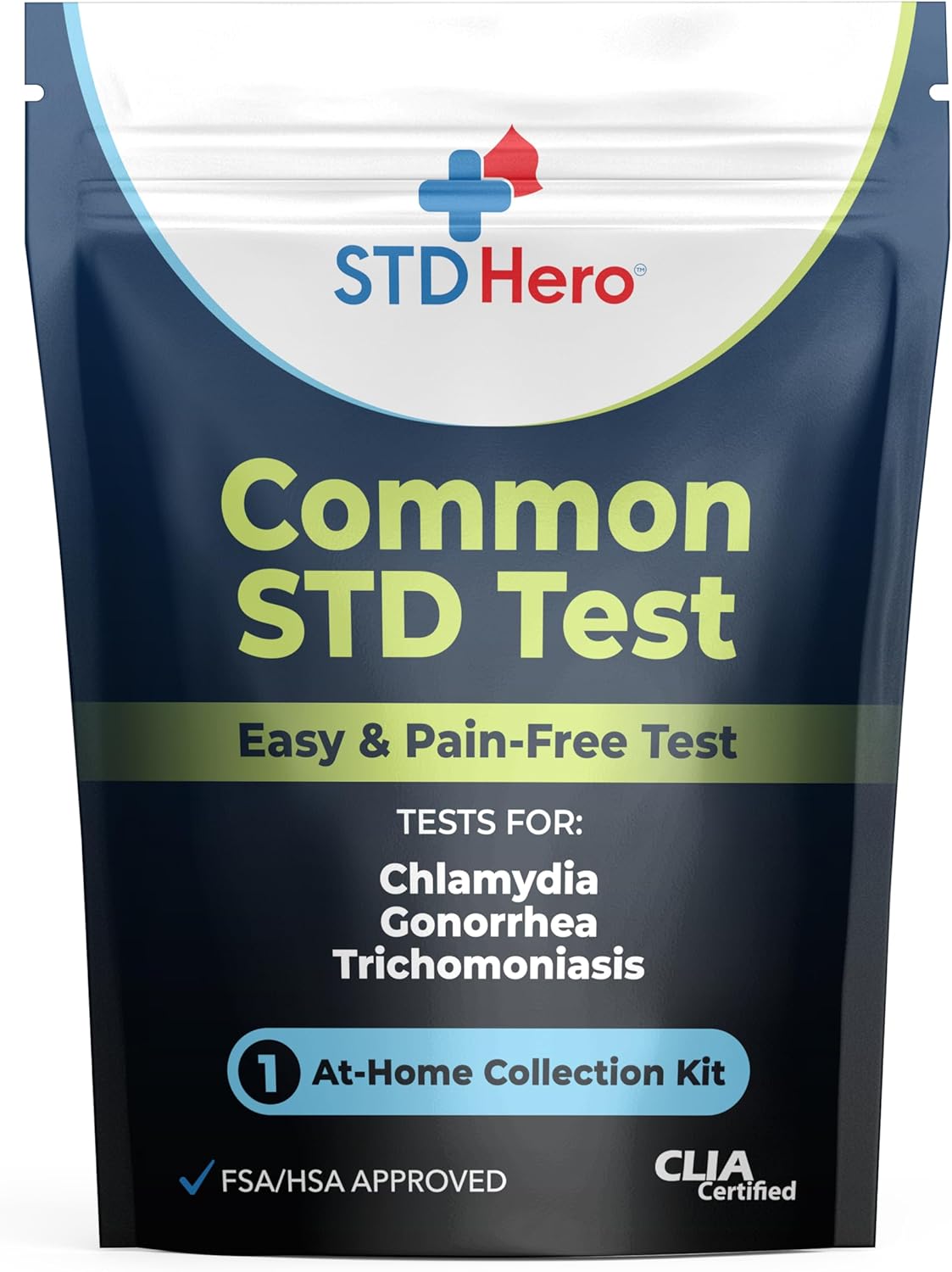 At-Home Common STD Test Kit for Women and Men - Simple & Fast