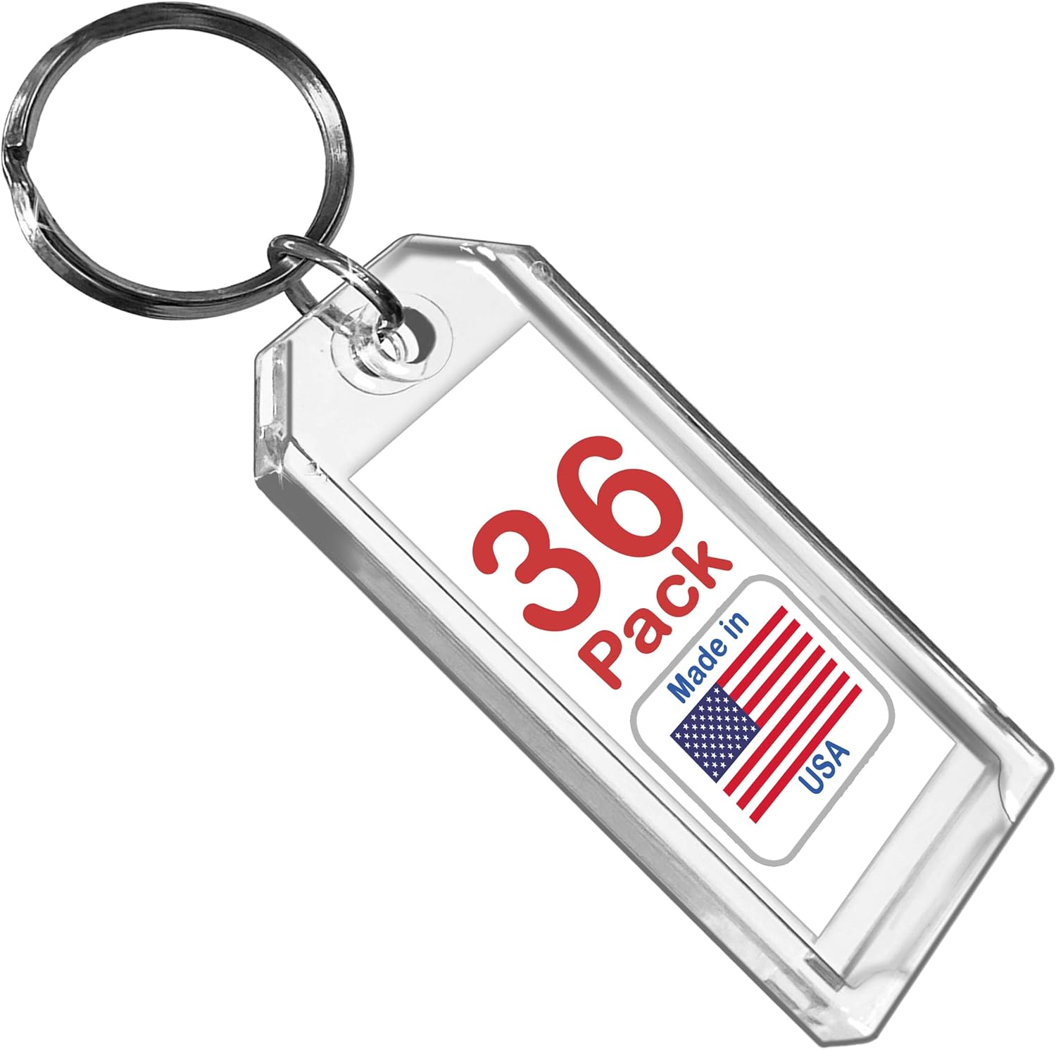 Premium Key Tag 3 Slip-Slot Plastic Heavy Duty for Organization