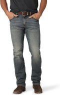 Mens Retro Slim Fit Straight Leg Jean - Slim, Boot-Friendly Fit