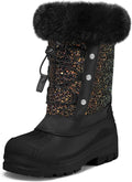Boys & Girls Snow Boots Insulated Fur Lined Warm Waterproof - Toddler