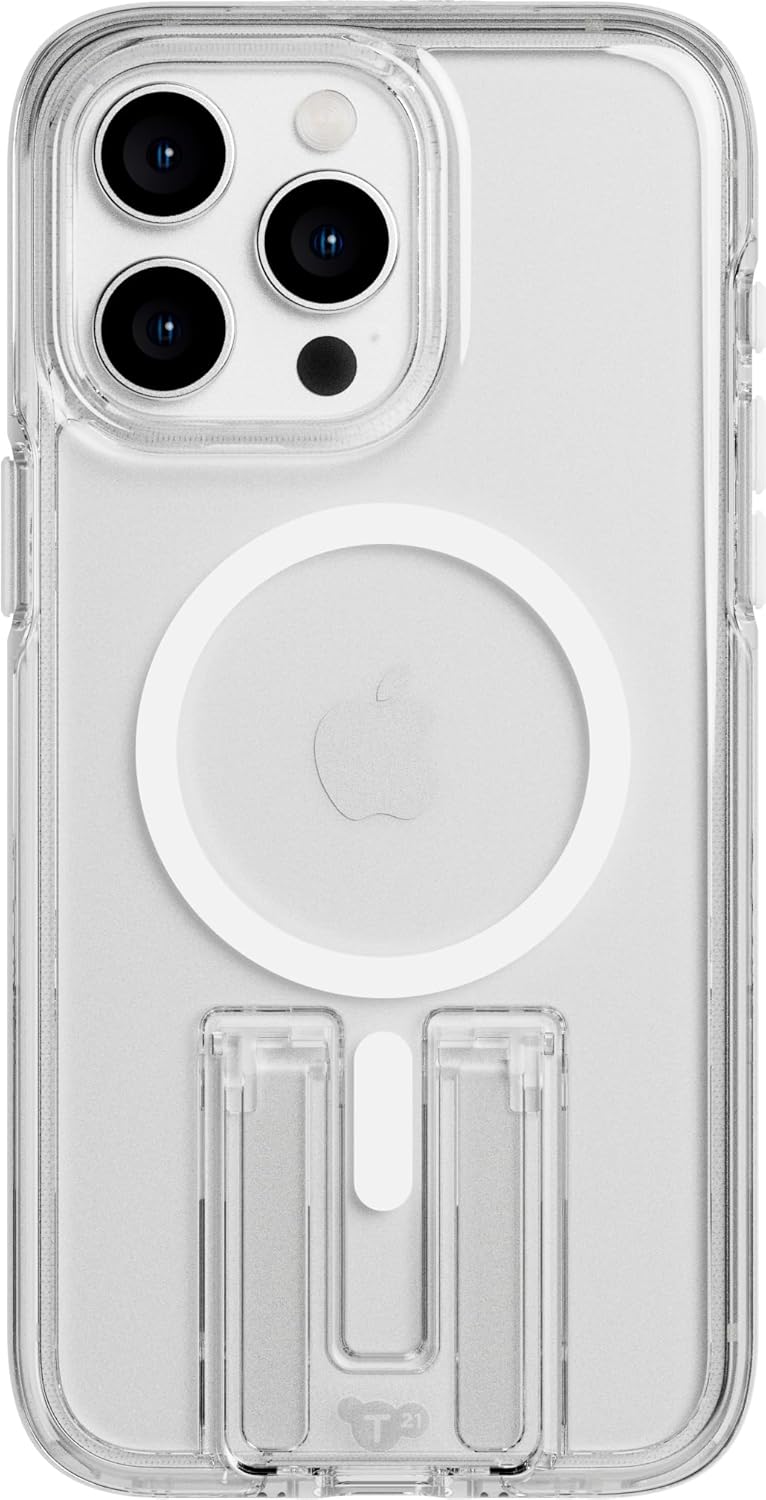 Tech21 Evo Crystal Kick Case for iPhone 15 Pro Max - White