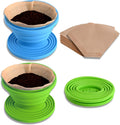 Abnaok Collapsible Pour Over Dripper Set - Portable & Eco-Friendly