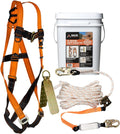 Malta Dynamics 50 Roofer's Safety Bucket Kit - Complete Fall Arrest