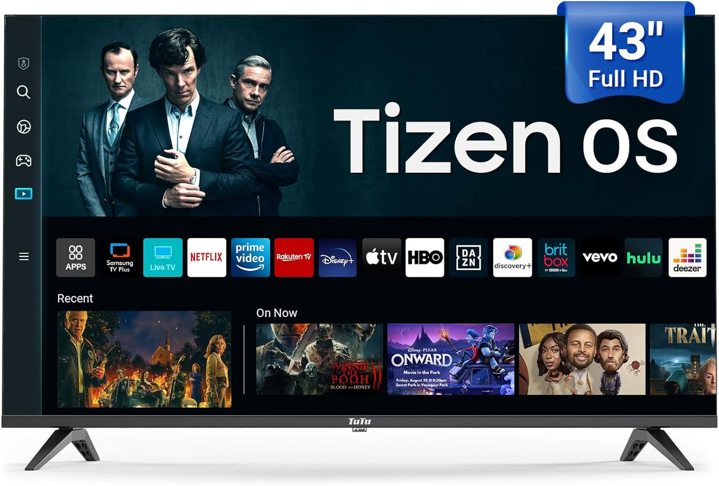 Immerse in Brilliance: 43 4K Smart TV with Dolby Audio