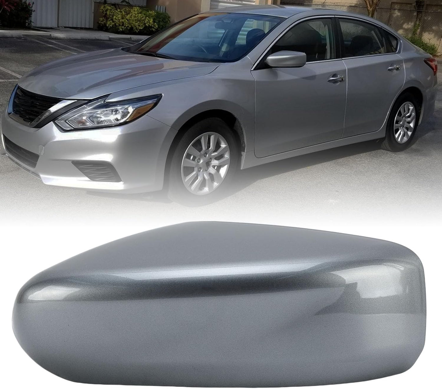 Replacement Left Driver Side Mirror Cover Caps for Nissan Altima