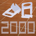 2000 PCS Tile Leveling System Clips 1/16ft - Bulk Tile Spacer