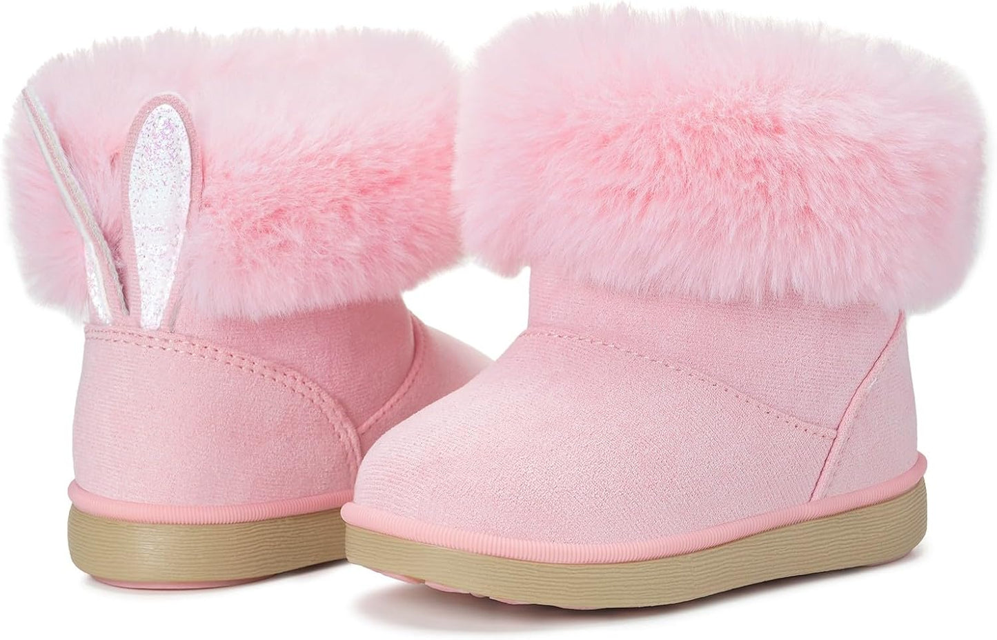 KVbabby Girls Winter Boots: Stylish, Warm & Non-Slip Toddler Shoes