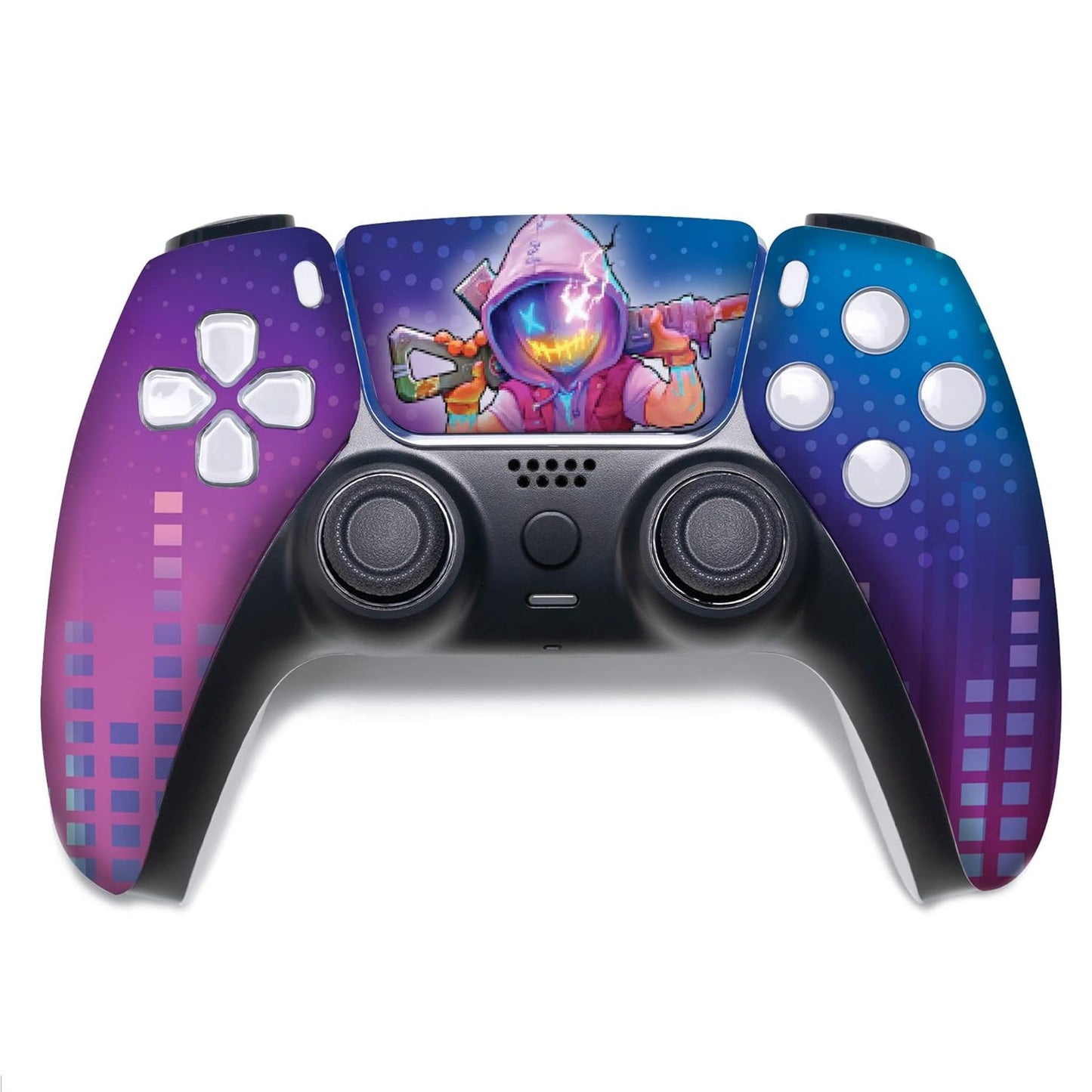 Neon Abyyss Custom PS-5 Controller by BABY CUDDLE BOX