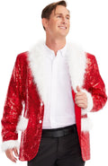 Tipsy Elves Men's Colorful Allover Sequin Blazers Review