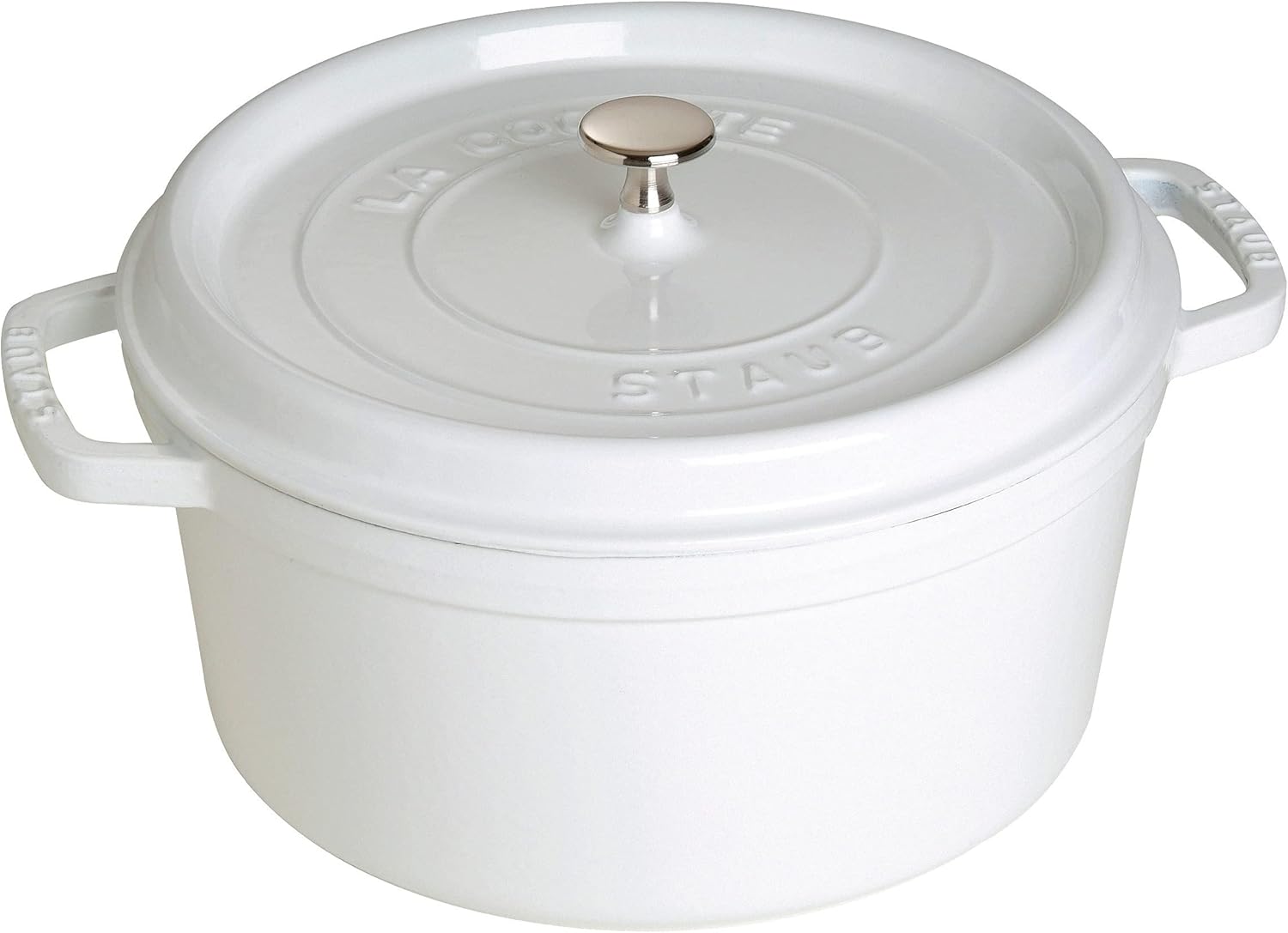 STAUB Cast Iron Dutch Oven 7-qt Round Cocotte for Perfect Meals