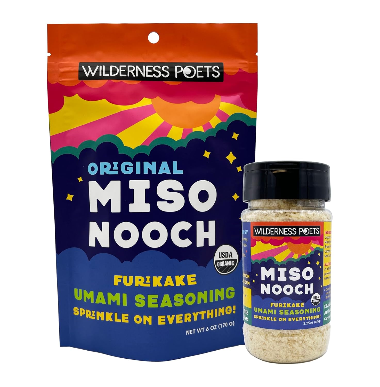 Miso Nooch Umami Seasoning - Organic Chickpea Flavor Enhancer