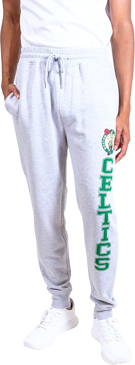 Ultra Game Men's NBA Official Super Soft Team Jogger Pants