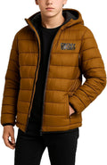 Boys Puffer Jacket Size 5-7 - Midweight Insulated Hooded Coat Clothing