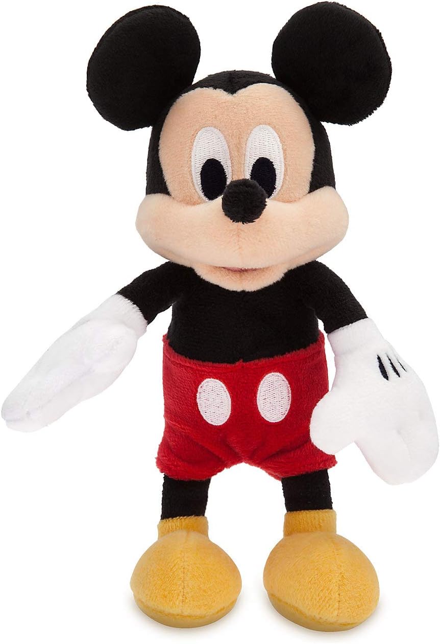 9 Disney Mickey Mouse Mini Plush - Iconic Cuddly Toy