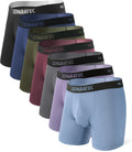 Dual Pouch Mens Underwear for Men - Bamboo Rayon Cooling 7 Pack