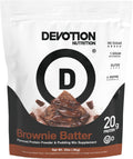 Devotion Nutrition Brownie Batter Protein Powder - Whey & Casein Blend