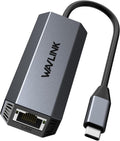 WAVLINK 5Gbps USB C to Ethernet Adapter - Ultra-Fast 5 Gbps LAN