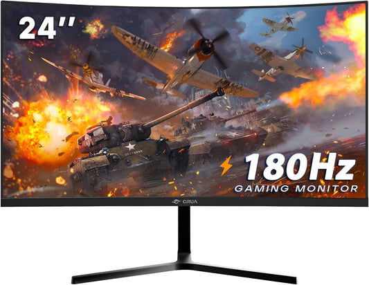 Ultimate Gaming Experience: CRUA 24'' Curved Monitor
