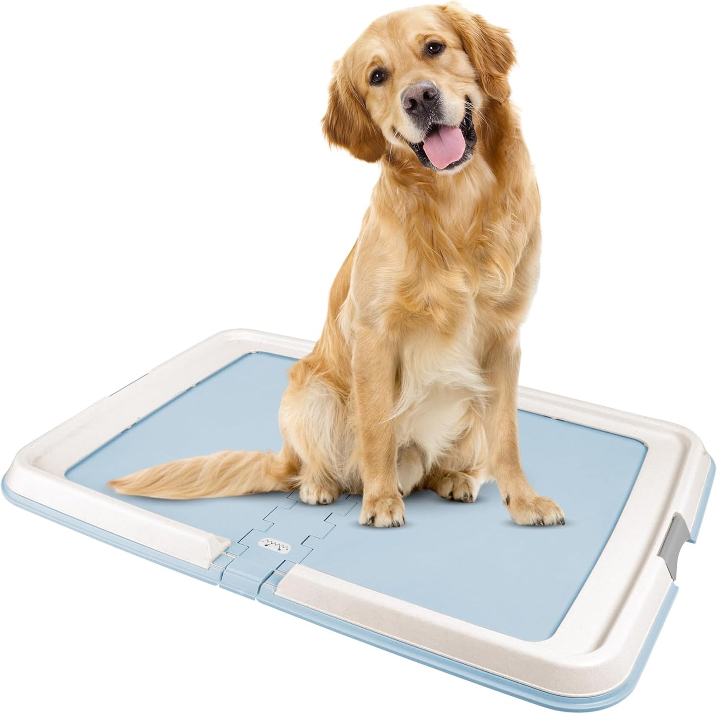 IRIS USA XL Dog Pad Holder and 8-Panel Metal Playpen Bundle