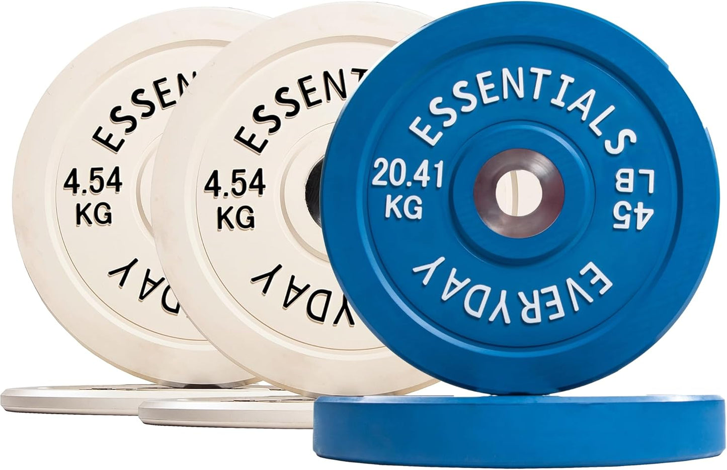 2-Inch Olympic Bumper Plates for Weightlifting and Strength Training