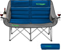 Double Camping Chair Folding Loveseat - Oversized 2-Person Comfort