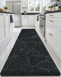 DEXI Kitchen Floor Mat Cushioned Anti Fatigue Runner - 23x86 Black