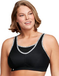 Full Figure No Bounce Women's Plus Size Camisole Sports Bra - Wirefree