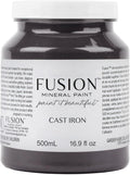 Fusion Mineral Paint 500ml Cast Iron - Durable Off-Black Finish