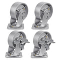 5Inch Heavy Duty Casters with 4000 LBS Capacity for Industrial Use