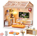 Miniature Living Room DIY Play Kit 92Pcs 1:20 Scale Dollhouse
