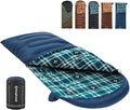 KingCamp Sleeping Bag for Adults XL Big and Tall - Flannel Comfort