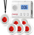 Caregiver Pager for Elderly Adults Nurse 6 Call Buttons - Reliable