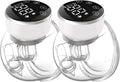 Wearable Breast Pump Hands Free with Longer Battery Life - Portable