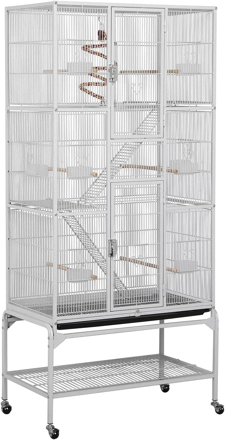 69-Inch Extra Large Wrought Animal Cage for Small Pets