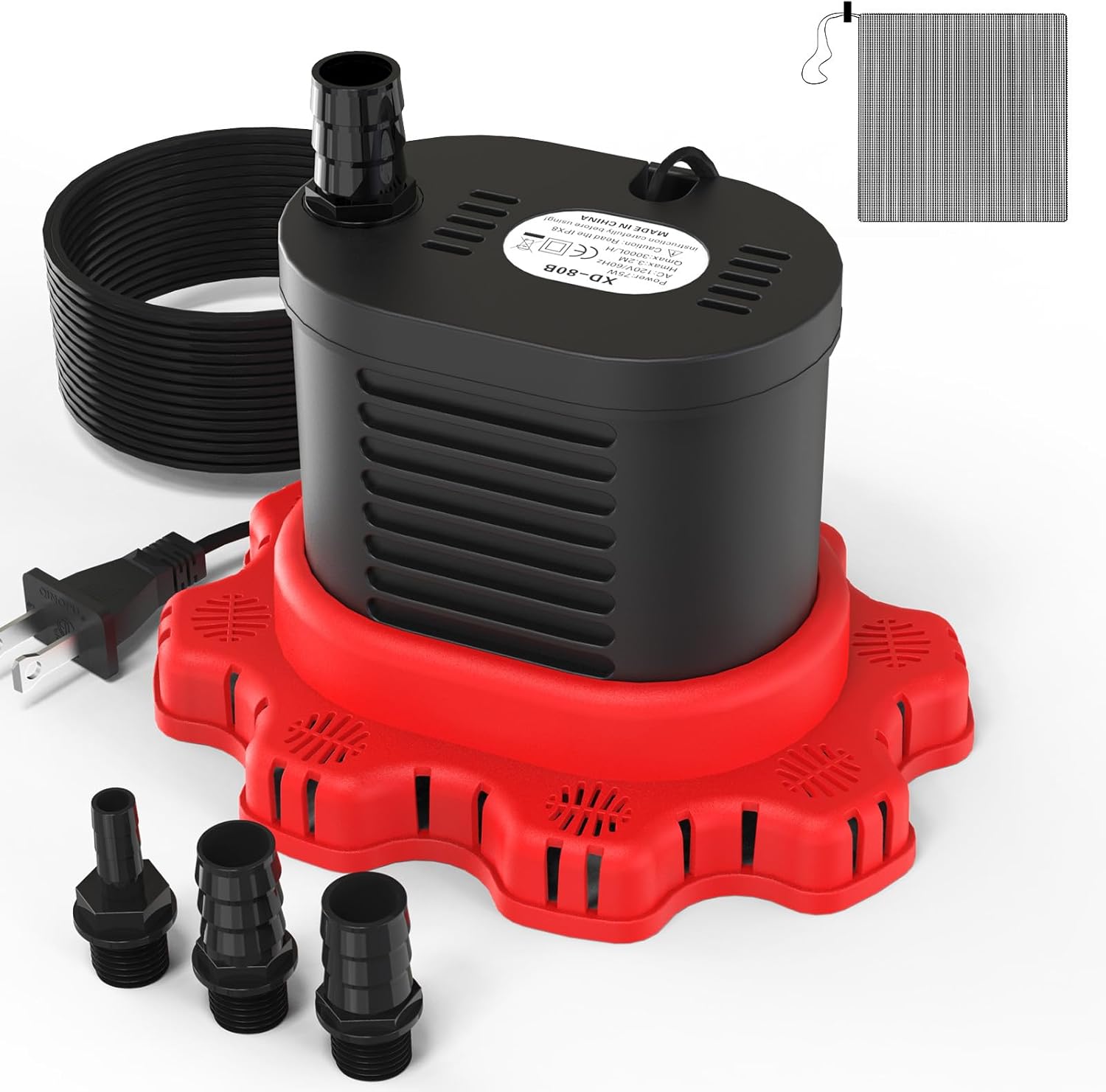 AgiiMan Pool Cover Pump - Efficient 850 GPH Submersible Drainage