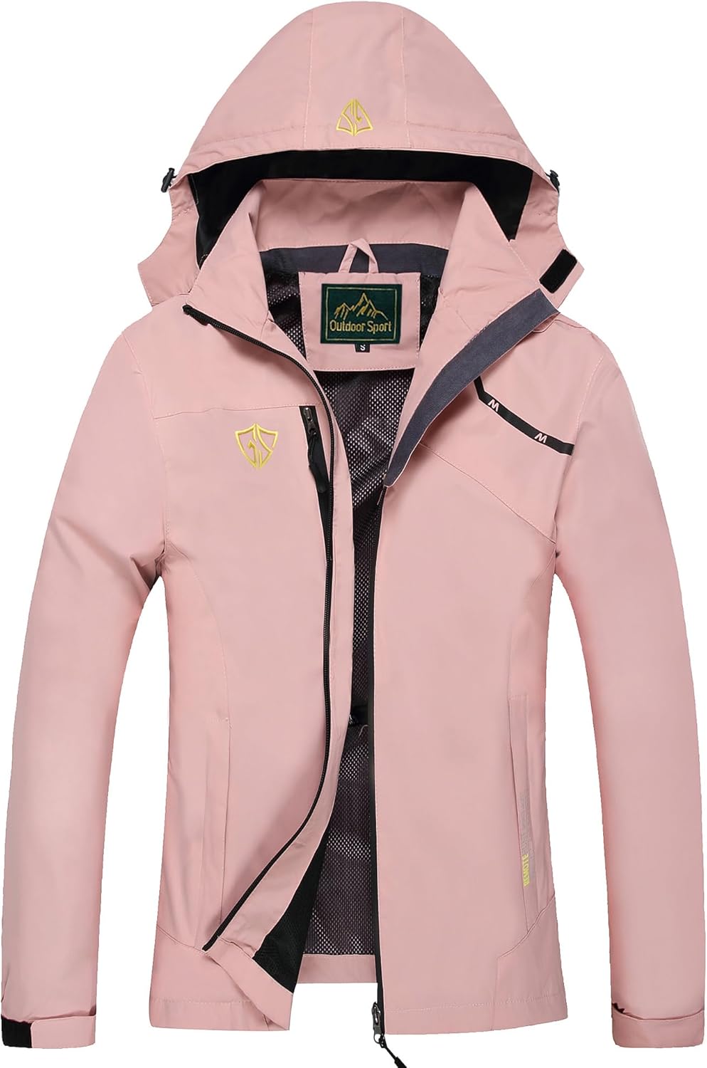 GIISAM Women's Waterproof Rain Jacket for All Weather Activities
