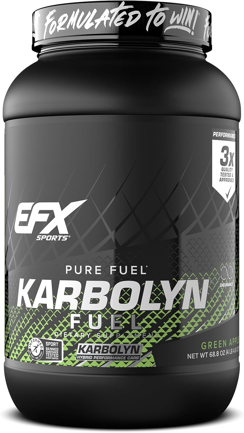 EFX Sports Karbolyn Fuel - Fast-Absorbing Carb Powder for Energy