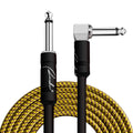 Ranch Gold 10ft Coiled Guitar Cable - Perfect for Electric & Bass