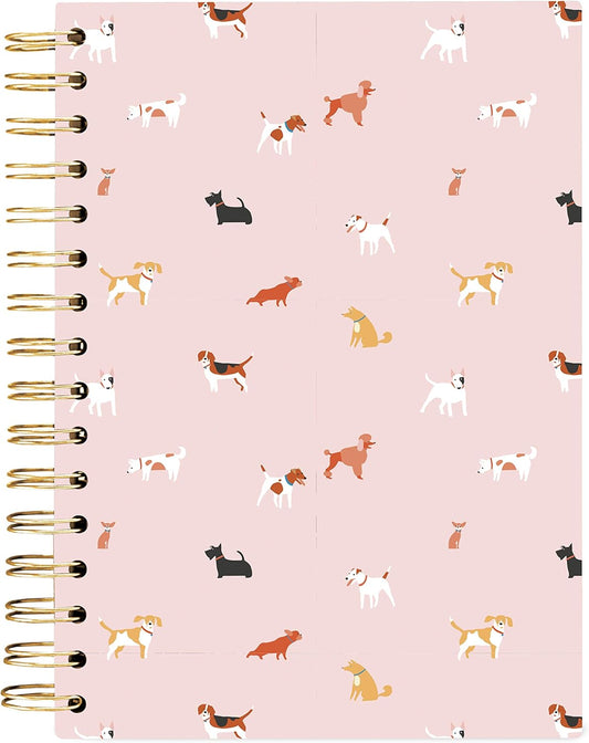 Graphique Dog Pattern Journal | 160 Ruled Pages | Perfect for Notes!