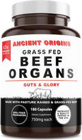 Grass Fed Beef Organs Supplement 4500mg - Nutrient-Dense Daily Support