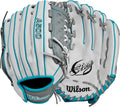 A500 Siren 11 Youth Infield Glove Right Hand Throw - White/Teal