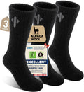 Alpaca Socks for Men and Women - Heavyweight Thermal Alpaca Wool