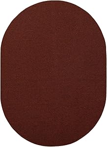 Modern Indoor/Outdoor Commercial Solid Color Rug - Rust 12ft x 20ft