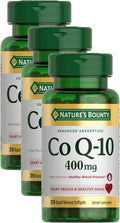 Nature's Bounty CoQ10 400mg Softgels - Heart & Energy Support