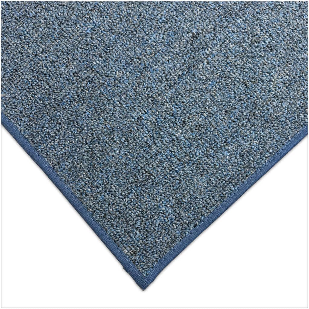 Custom Cut Indoor/Outdoor Area Rug in Cobalt 5 x 12 Size