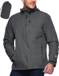 Outdoor Ventures Men's Packable Rain Jacket Waterproof Lightweight Our