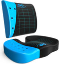 Gel Infused Lumbar Support Pillow & Seat Cushion Combo - Drives
