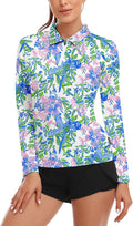 Soneven Womens Long Sleeve Polos for Golf and Casual Wear