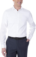 Calvin Klein Dress Shirt Slim Fit Non Iron Herringbone - Customizable